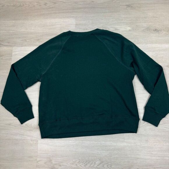 WILDFOX Cant Beat The Feeling Coca Cola Sommers Sweatshirt Size Medium Green - Picture 3 of 4